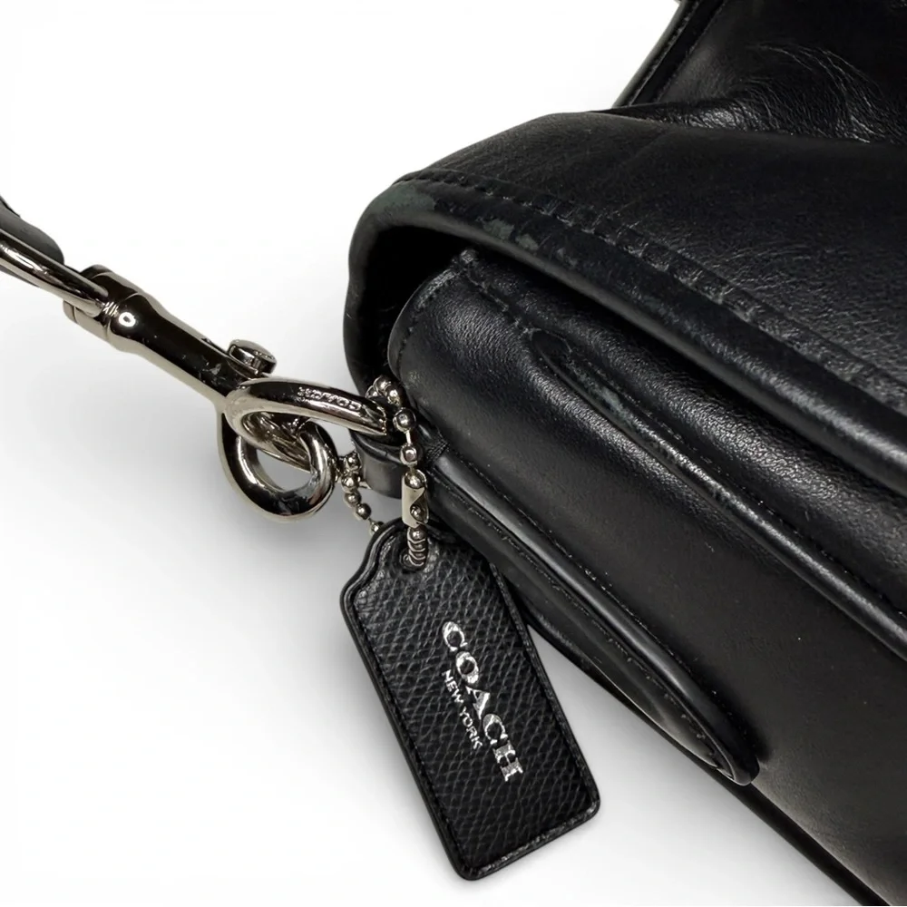 Coach F72070 Perry Flap Black Briefcase